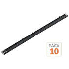 Suspension Linéaire LED 150cm 60W 130lm/W Interconnectable CCT Noir - 3000K/4200K/6400K - Pack de 10