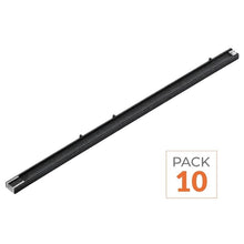 Suspension Linéaire LED 150cm 60W 130lm/W Interconnectable CCT Noir - 3000K/4200K/6400K - Pack de 10