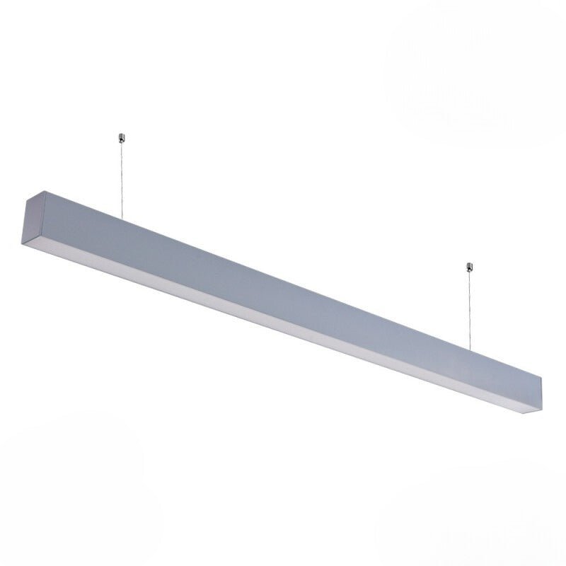 Suspension Linéaire LED 120cm 40W Interconnectable GRIS - Silamp France