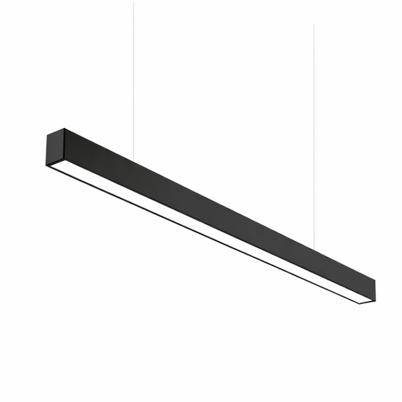 Suspension Linéaire LED 150cm 48W Interconnectable NOIR - Garantie 5 ans - Silamp France