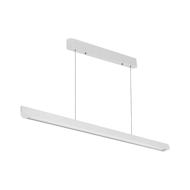 Suspension Linéaire LED 36W CCT Diffusion Large 100° Blanc 120cm - Silamp France