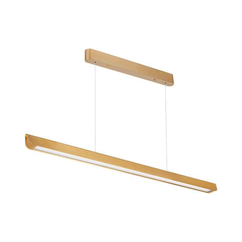 Suspension Linéaire LED 36W CCT Diffusion Large 100° Or 120cm - Silamp France