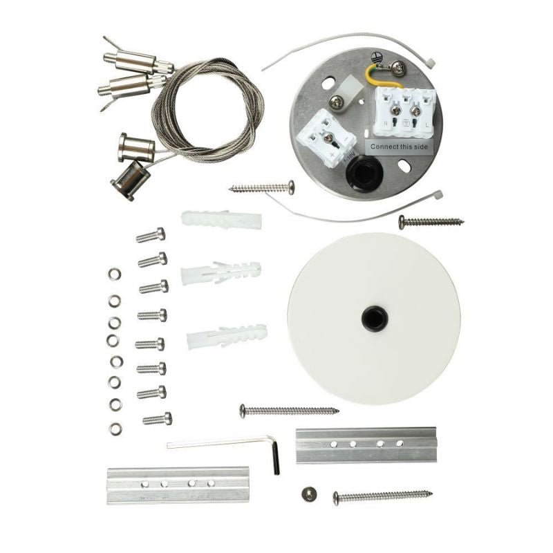Suspension Linéaire LED 60W Blanc 120cm Dimmable Interconnectable - Silamp France