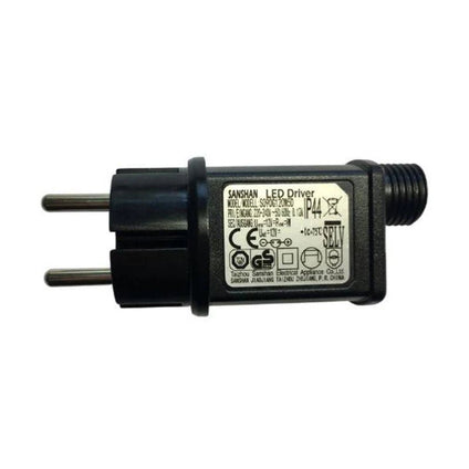Transformateur Guirlande LED 12V 9W IP44 - Silamp France