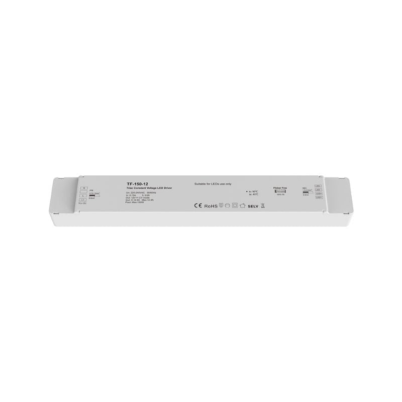 Transformateur LED 220V 12V 150W 12,5A TRIAC Dimmable / Push Dim - Silamp France