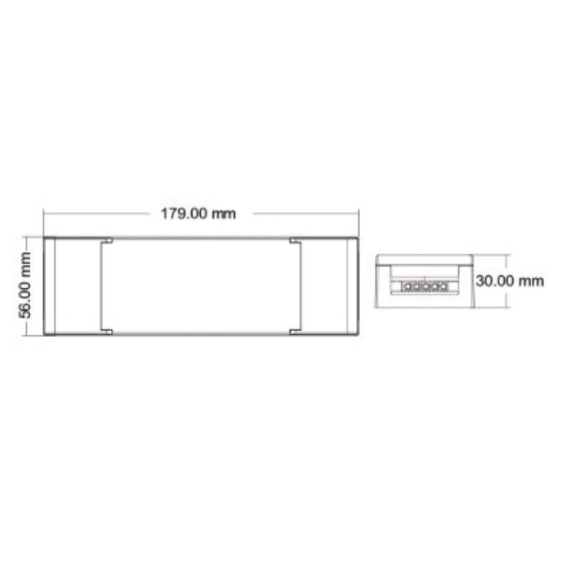Transformateur LED 220V 24V 75W 3,125A TRIAC Dimmable / Push Dim - Silamp France