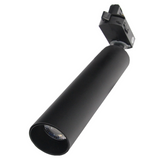 Spot LED sur rail LONG 6W 38° Monophasé NOIR