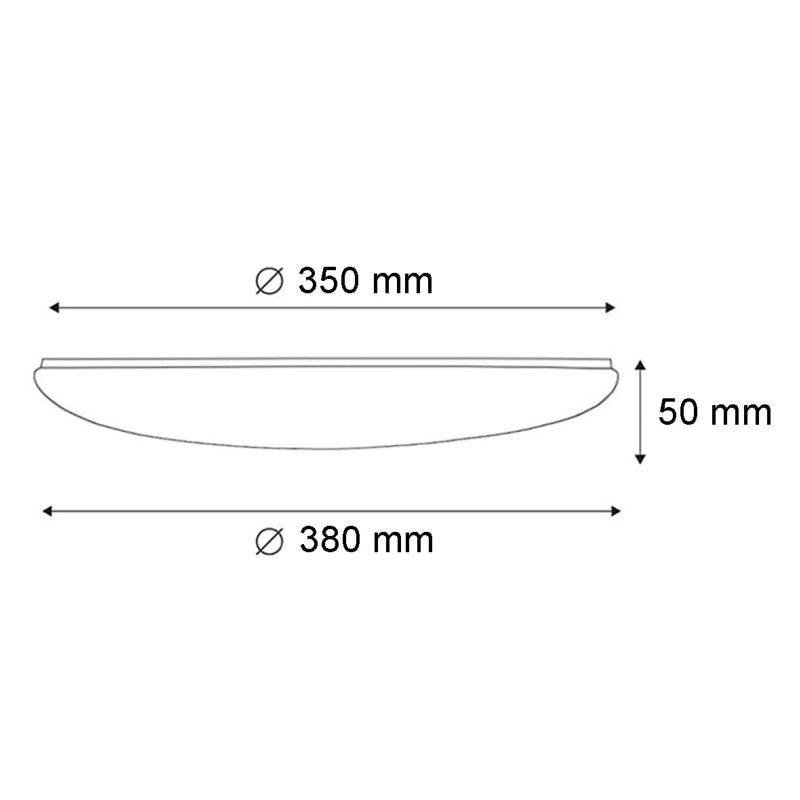 Plafonnier LED Rond 36W Ciel Etoilé