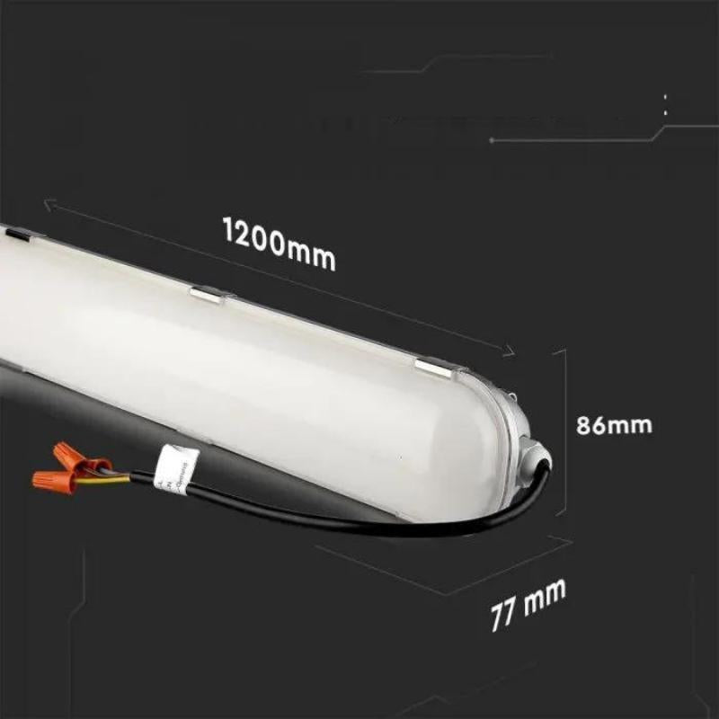 Réglette LED Étanche 120cm 60W Haut rendement 120lm/W LED Samsung Garantie 5 ans