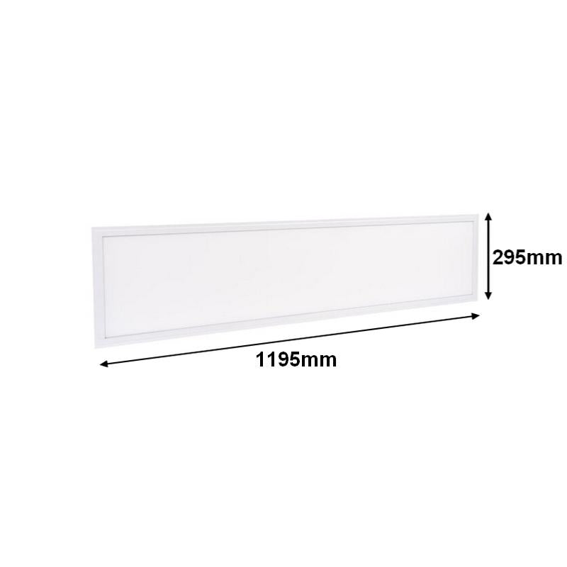 Panneau LED 120x30 Slim 36W BLANC (Pack de 6)