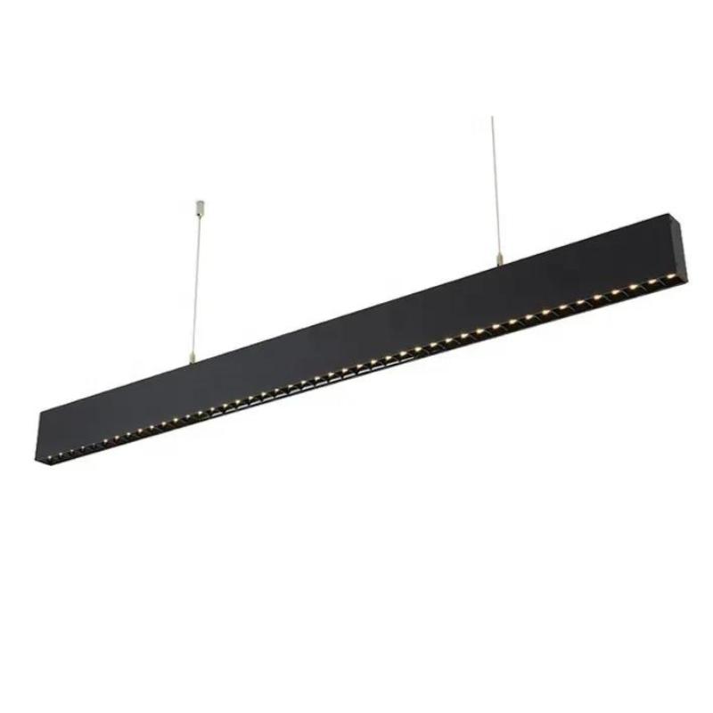 Suspension Linéaire LED 120cm 50W Interconnectable NOIR