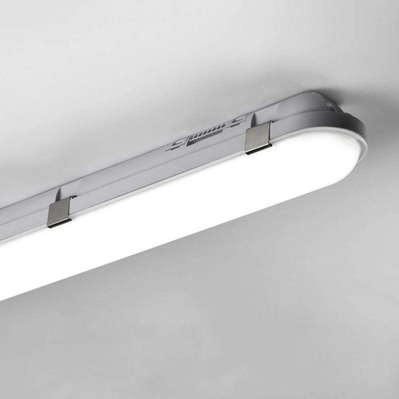 ECOPOWER: Plafonnier LED étanche, 150cm, 7150lm, extensible