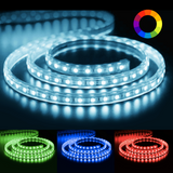 Ruban LED 220V 1M-SMD5050 RGB 60LED/m IP65 (vendu sur mesure)