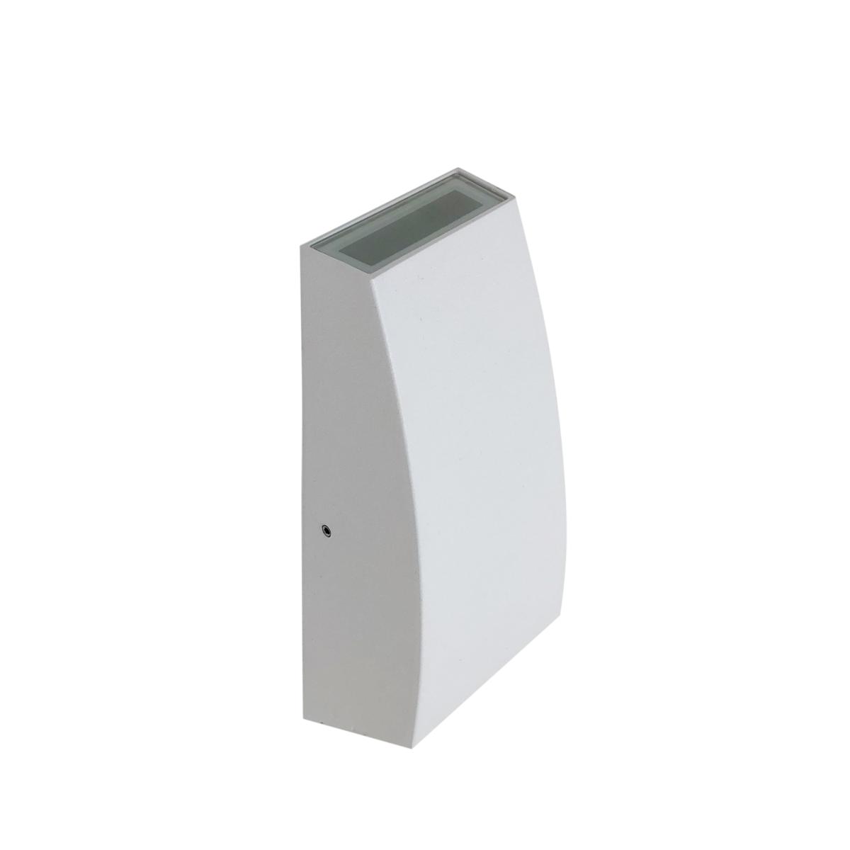 Applique Murale LED Double Faisceaux 7W IP44 BLANC