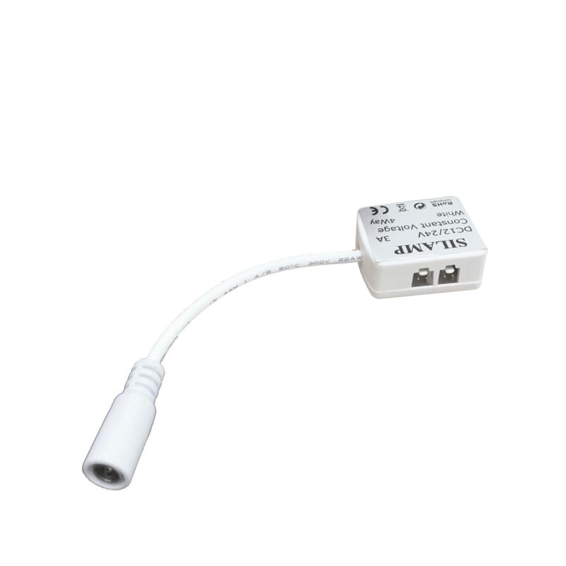 Connecteur pour Profilé LED 4 entrées