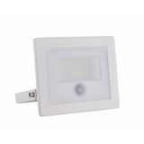 Projecteur LED 30W Détecteur de Mouvement Crépusculaire Extra Plat IP65 BLANC