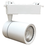 Spot LED sur Rail 30W 80° COB Monophasé BLANC