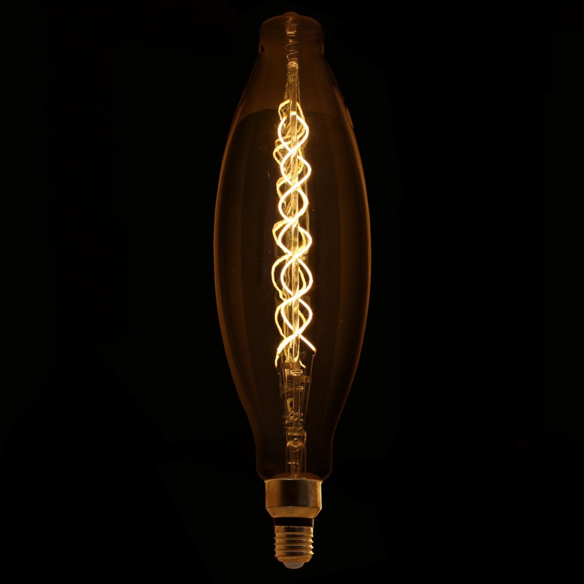 Ampoule LED E27 Filament Dimmable 8W Fusée