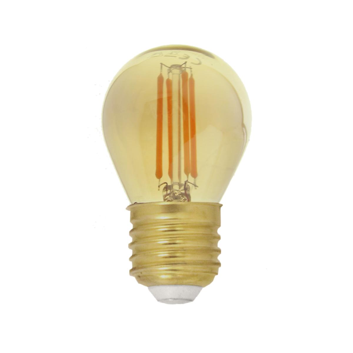 Ampoule LED E27 Filament Dimmable 4W G45 Classique