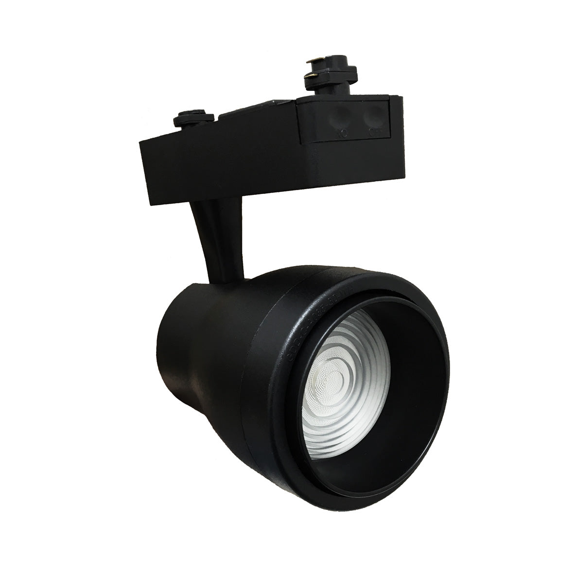 Pack De 5 Spots LED Sur Rail 30W 60° Monophasé NOIR - Blanc Neutre 4000K-5500K SILAMP