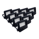 Projecteurs LED Extérieur 30W IP65 NOIR (Pack de 10)