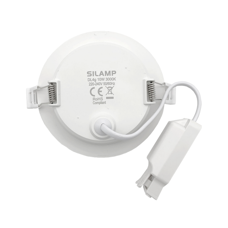 SPOT LED ENCASTRABLE PLAFOND 220V 10W BLANC CHAUD