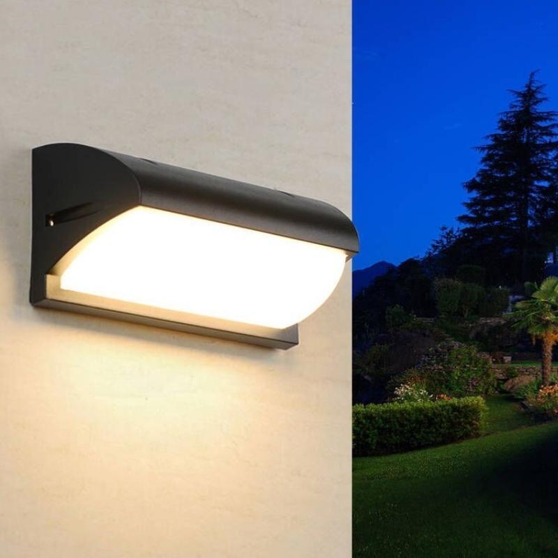 Lampe d'extérieur LED applique murale lampe de façade lampe de