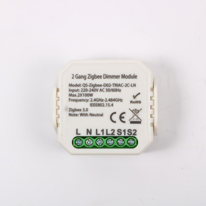 Module Double Variateur Zigbee TRIAC