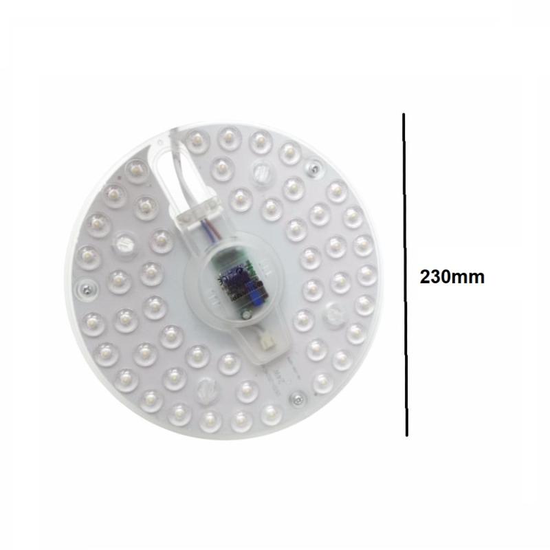Module LED, Kit de conversion pour plafonnier 36W 230V 120° Ø230