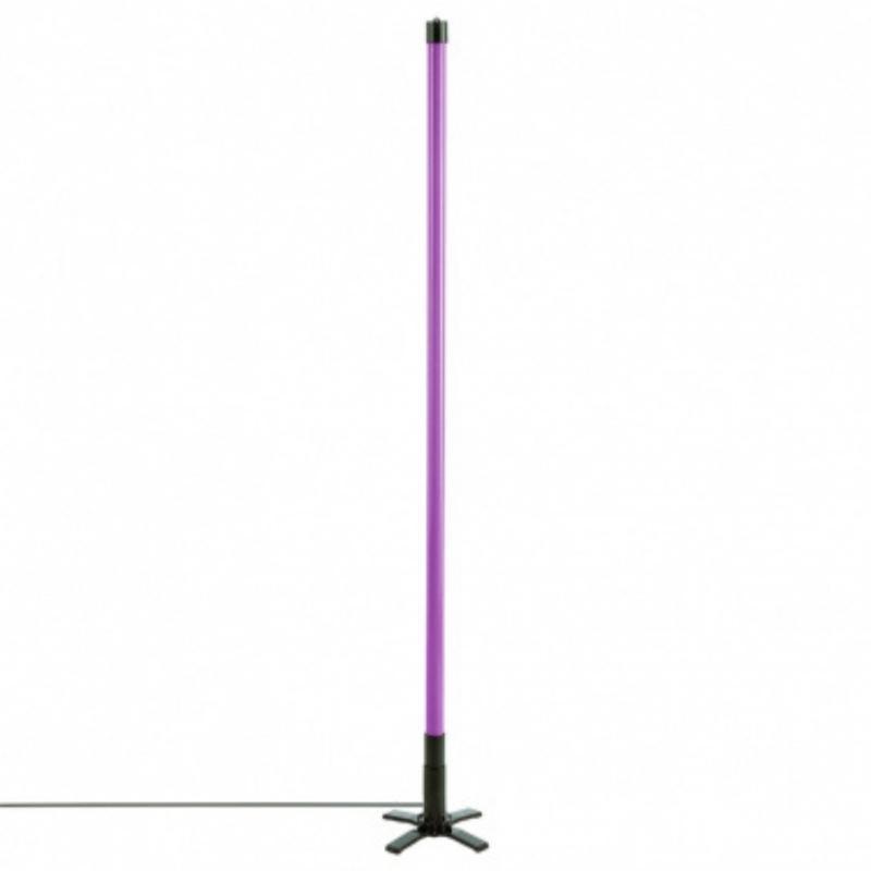 Lampe Tube Néon sur Pied Violet 134cm