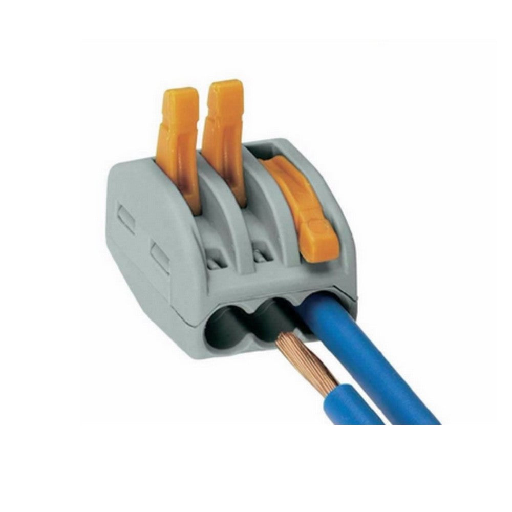 Borne de raccordement à levier 5 entrées avec serre câble