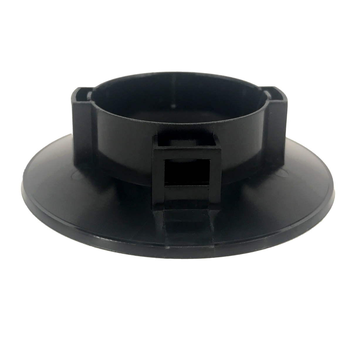 Cadre à spot NOIR pour Spot LED encastrable COB CARRE 9W 120°