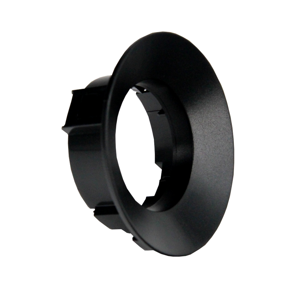 Cadre à Spot NOIR pour Spot LED sur rail 12W 38° Monophasé Dimmable