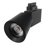 Spot LED sur rail 25W 38° Monophasé NOIR