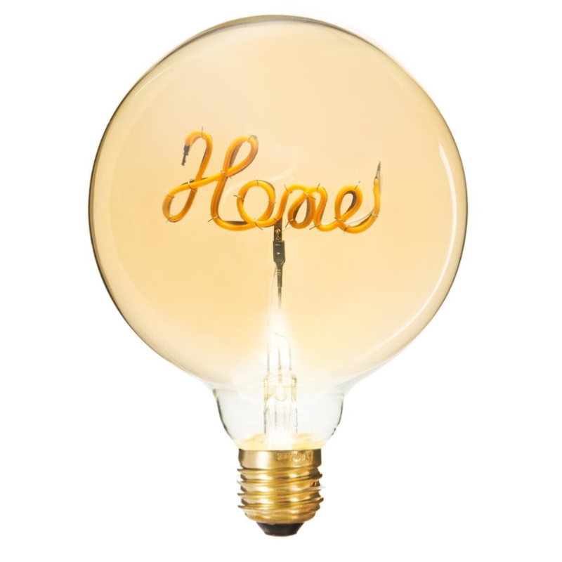 Ampoule LED E27 Filament 2W Globe "Home"