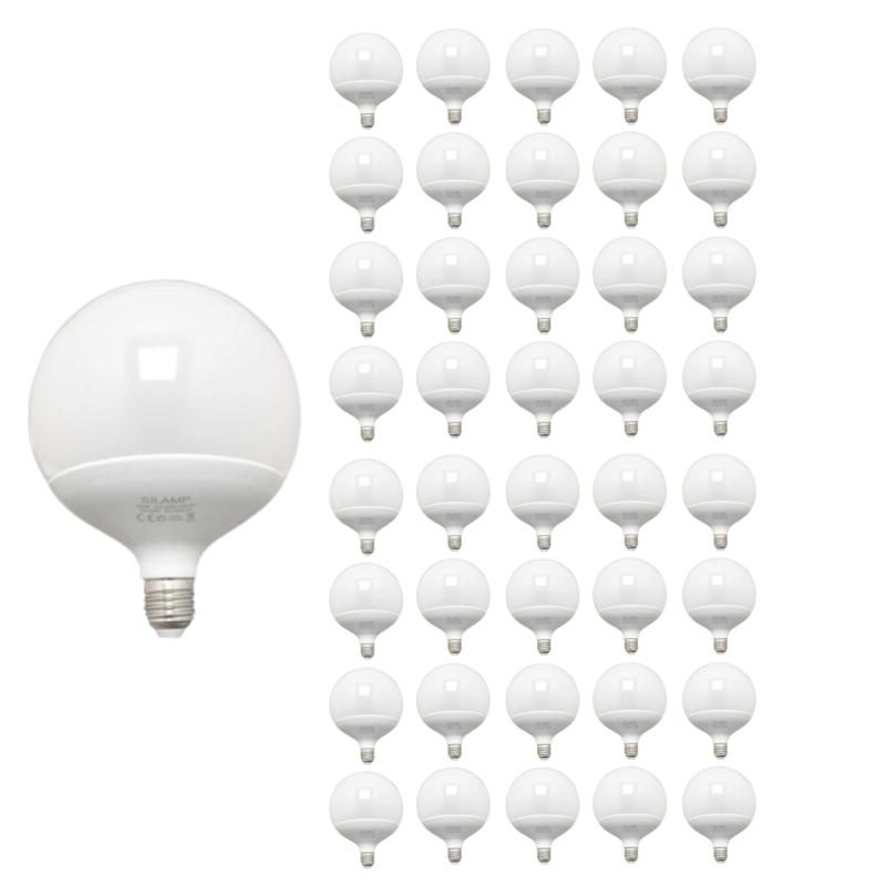 Ampoule LED E27 25W 220V G140 300° Globe (Pack de 40)