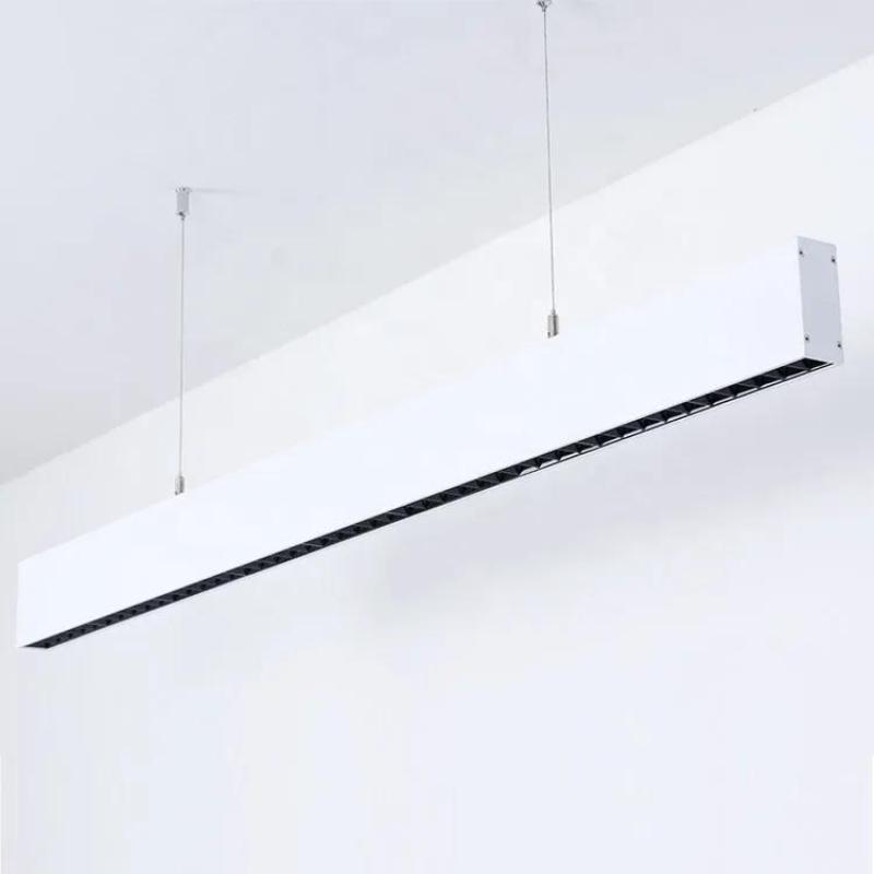 Suspension Linéaire LED 120cm 50W Interconnectable BLANC