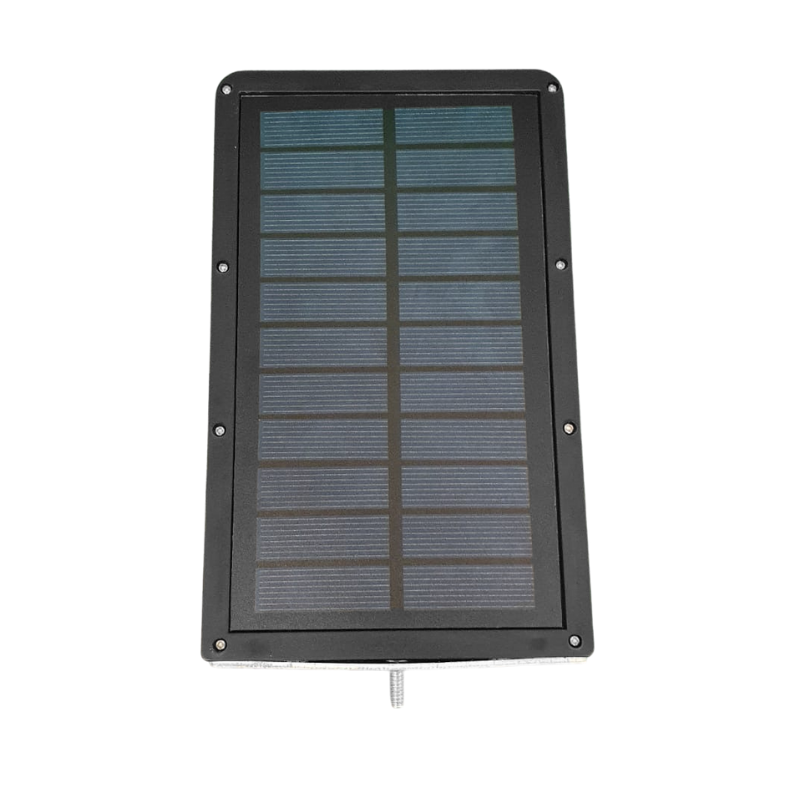 Applique Murale Solaire LED Noire 2.5W avec Détecteur de Mouvement