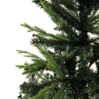 Sapin Artificiel Réaliste Vert 150cm avec 400 têtes, pied métal