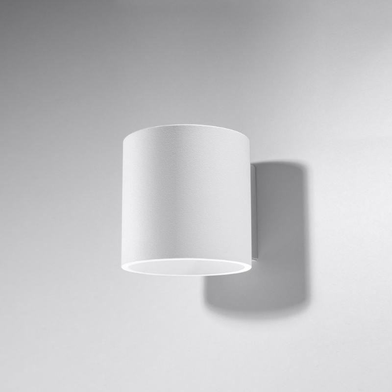 Applique Murale Cylindre Blanc pour Ampoule G9