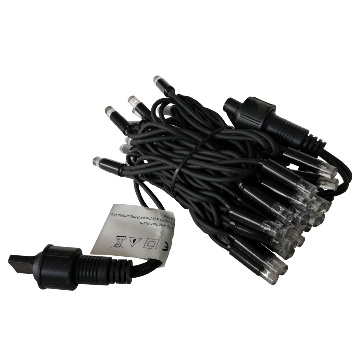 Guirlande LED 220V 5M IP44 50 LED raccordable (+connecteur)