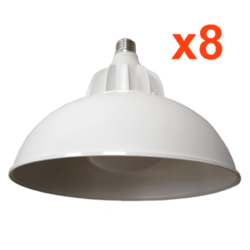Ampoule LED Cloche E27 30W 220V 120° (Pack de 8) - Silamp France