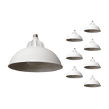 Ampoule LED Cloche E27 50W 220V 120° (Pack de 8)