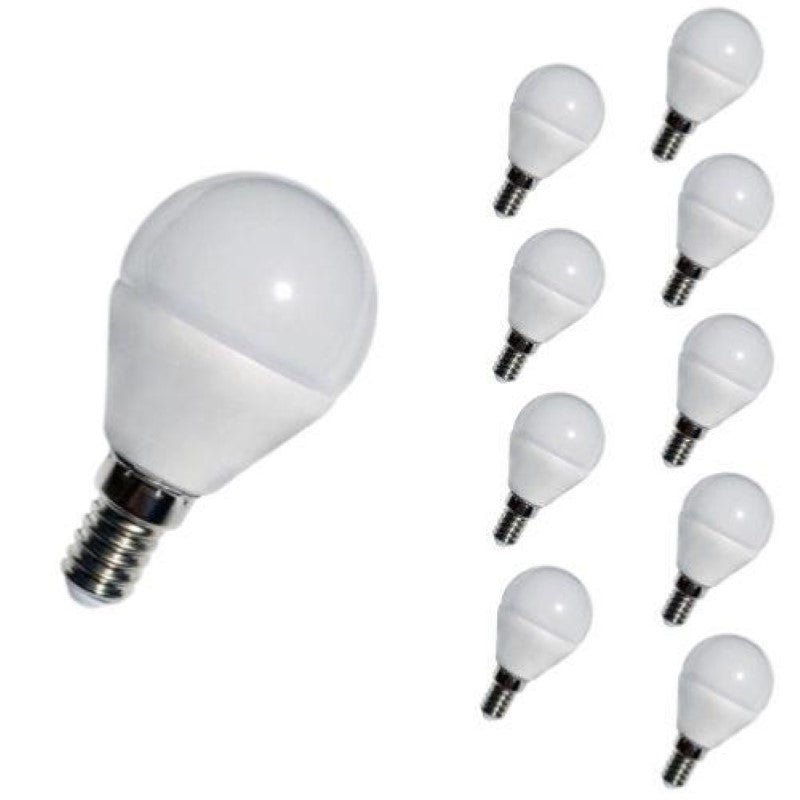 Ampoule LED E14 4W 220V G45 240° (Pack de 10) - Silamp France