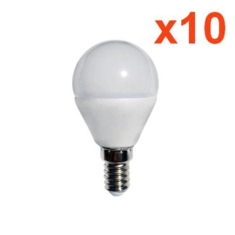 Ampoule LED E14 4W 220V G45 240° (Pack de 10) - Silamp France