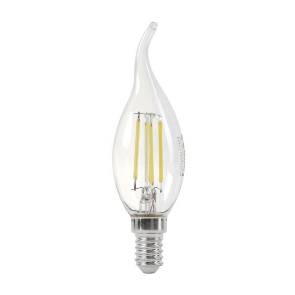 Ampoule LED E14 4W Flamme Verre Transparent Dimmable - Silamp France