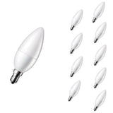 Ampoule LED E14 6W 220V C37 180° Dimmable (Pack de 10)