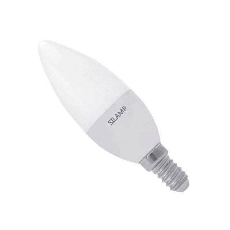 Ampoule LED E14 8W 220V C37 180° - Silamp France