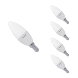 Ampoule LED E14 8W 220V C37 180° (Pack de 5)