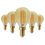 Ampoule LED E14 Filament Dimmable 4W G45 Classique (Pack de 5)